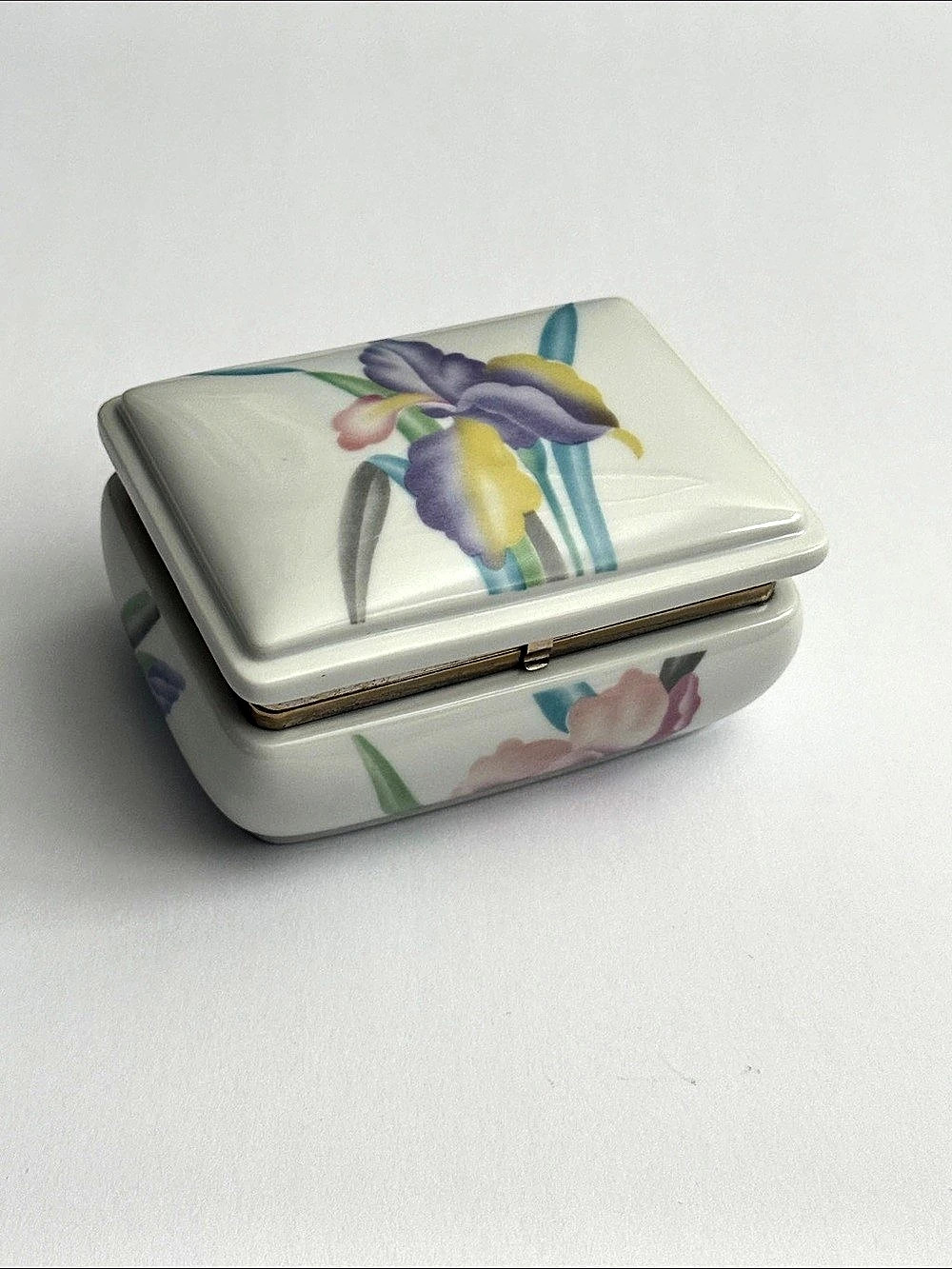 The Music Box Company Floral Ceramic Music Box
